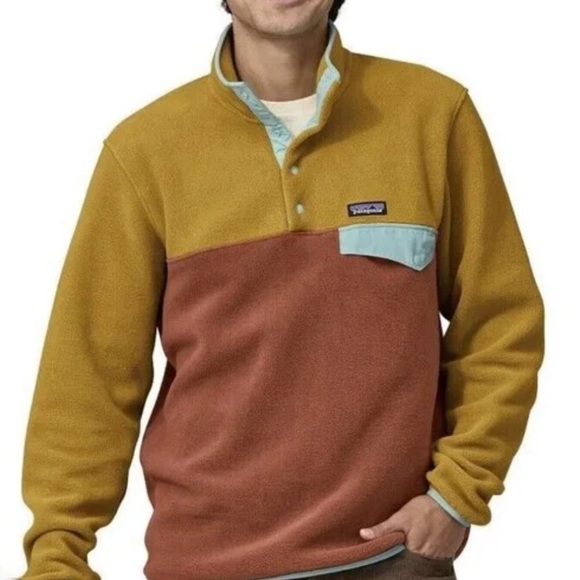 Patagonia Mens Lightweight Synchilla Snap T Pullover - Picture 1 of 7